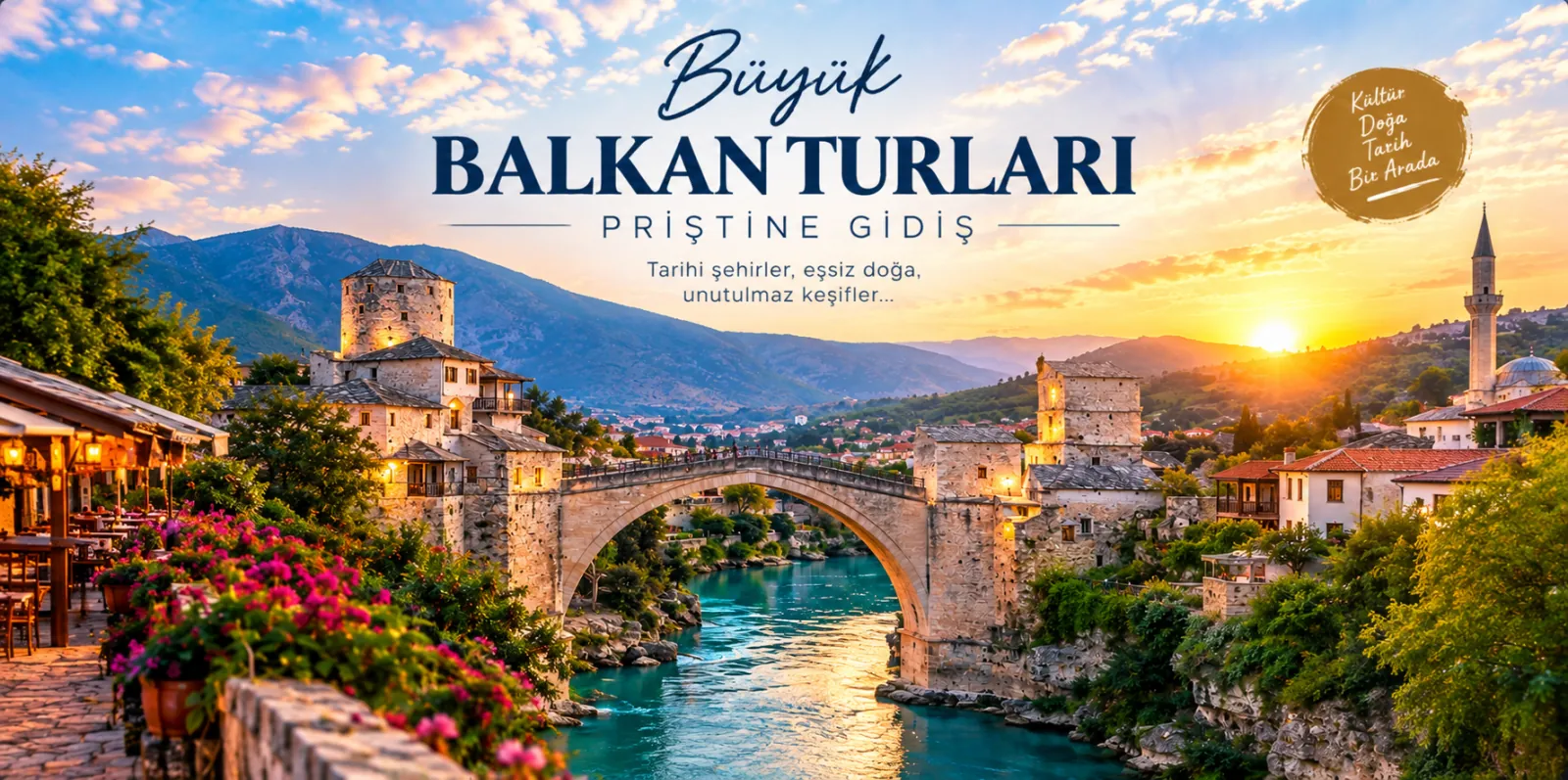 Büyük Balkan Turları Priştine Gidiş