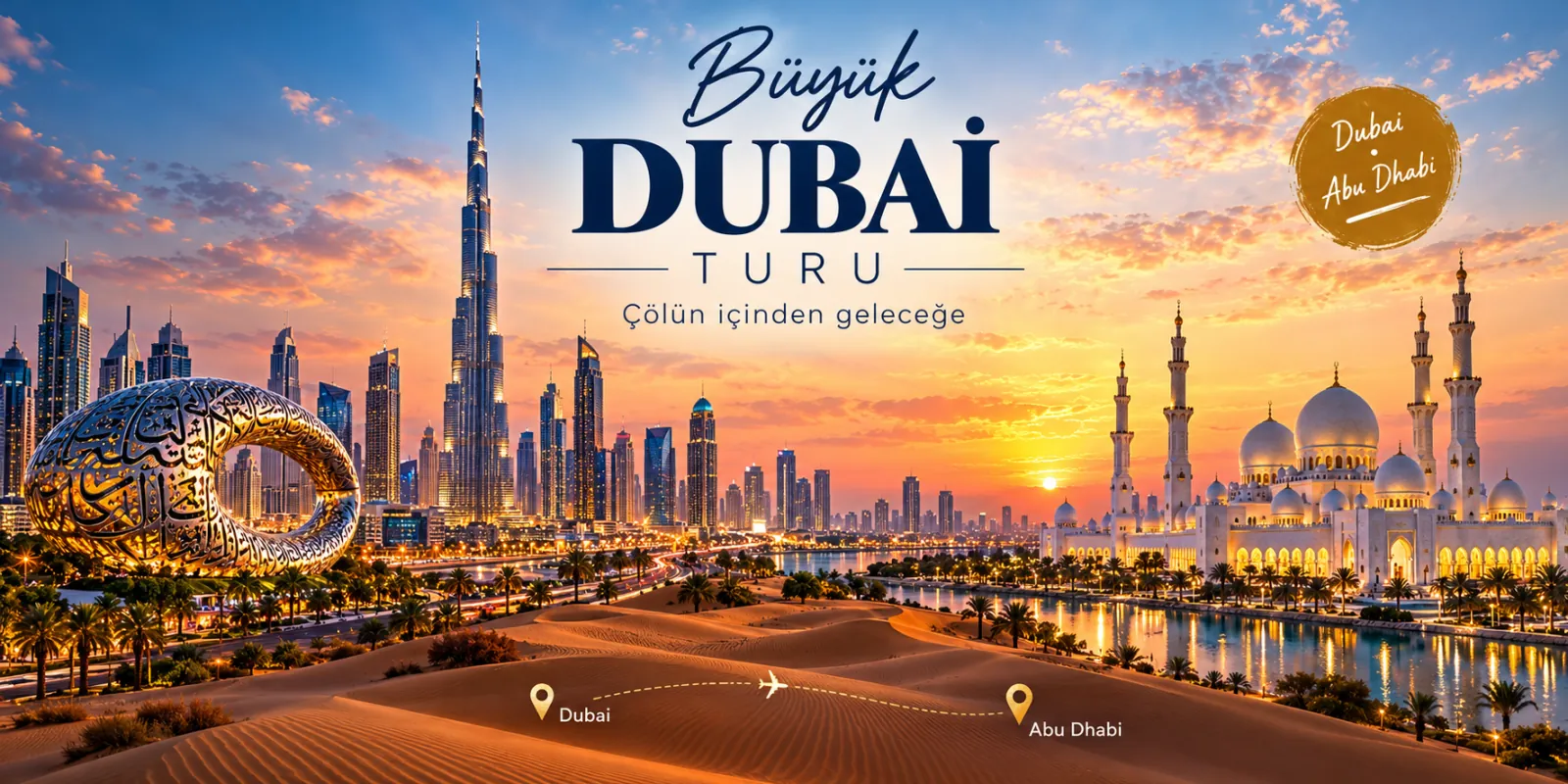 Ara Tatilde Dubai & Abu Dhabi Turu
