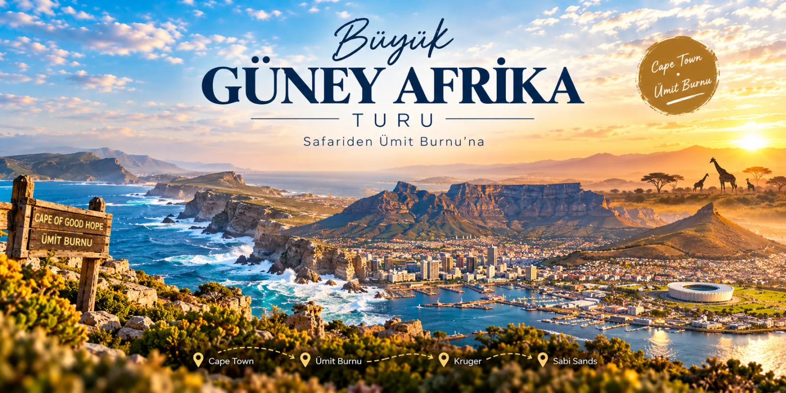 Sömestr Tatilinde Güney Afrika Turu
